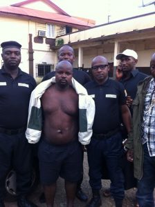 Ousmane Diallo arrêté par l'équipe d'Interpol et du GALF 6